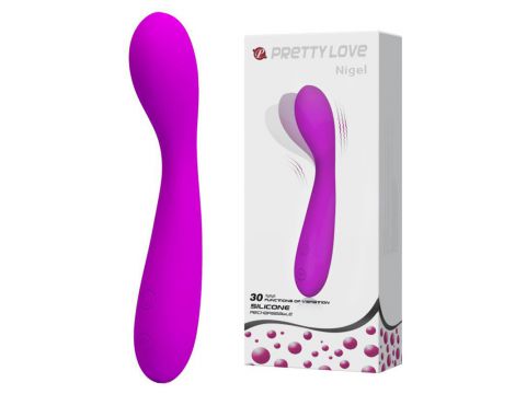 Wibrator punktu G silikonowy Pretty Love Nigel USB 30 funkcji