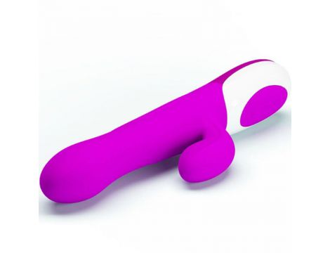 Wibrator punktu G silikonowy Pretty Love Dempsey różowy USB - 2