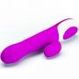 Wibrator punktu G silikonowy Pretty Love Dempsey różowy USB - 3