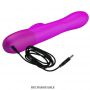 Wibrator punktu G silikonowy Pretty Love Dempsey różowy USB - 8