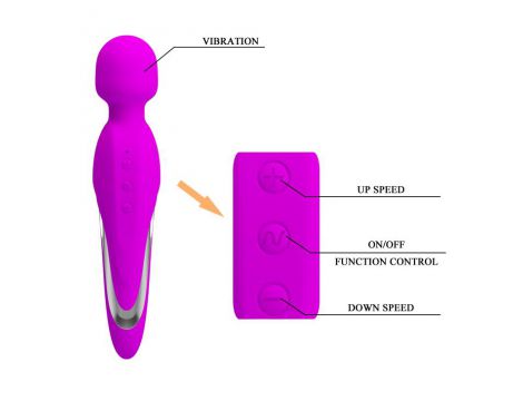 Masażer wibracyjny Pretty Love Mortimer USB 7 trybów - 7