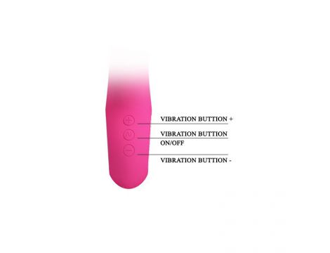 Wibrator króliczek Pretty Love Carina różowy USB - 6