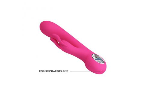 Wibrator króliczek Pretty Love Carina różowy USB - 7