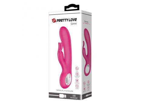 Wibrator króliczek Pretty Love Carina różowy USB - 9