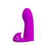 Wibrator na palec Pretty Love Maxwell fioletowy - 3