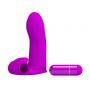 Wibrator na palec Pretty Love Maxwell fioletowy - 4