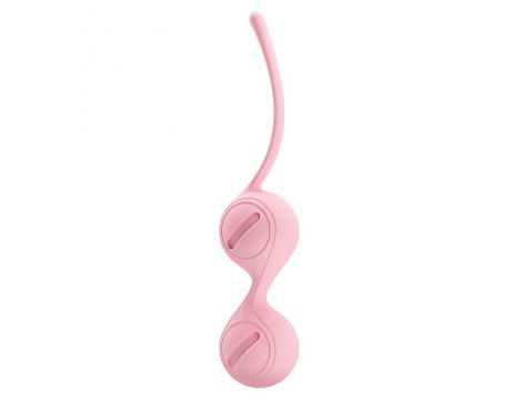 Kulki kegla silikonowe Pretty Love Tighten Up różowe - 3