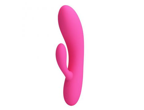 Wibrator punktu G Pretty Love Ives silikonowy różowy USB 30 trybów - 2
