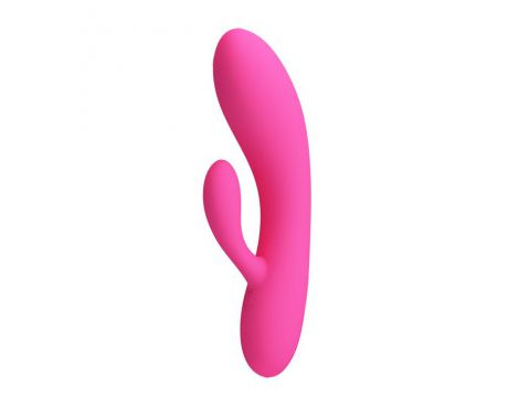 Wibrator punktu G Pretty Love Ives silikonowy różowy USB 30 trybów - 3