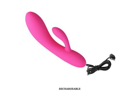 Wibrator punktu G Pretty Love Ives silikonowy różowy USB 30 trybów - 8