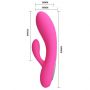 Wibrator punktu G Pretty Love Ives silikonowy różowy USB 30 trybów - 7