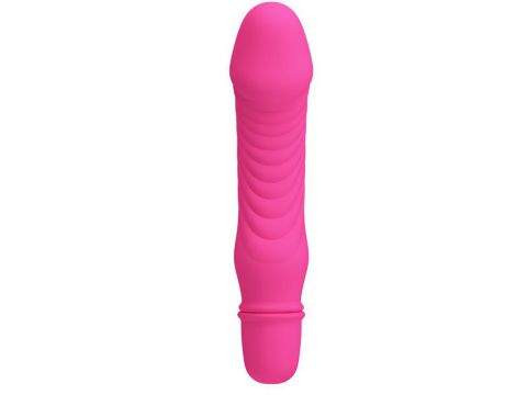 Wibrator mini silikonowy Pretty Love Stev lilowy 10 funkcji - 2