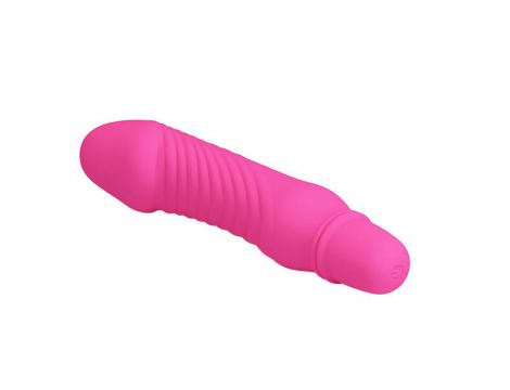 Wibrator mini silikonowy Pretty Love Stev lilowy 10 funkcji - 4