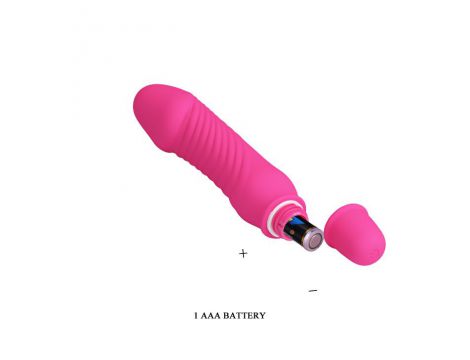Wibrator mini silikonowy Pretty Love Stev lilowy 10 funkcji - 7