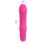 Wibrator mini silikonowy Pretty Love Stev lilowy 10 funkcji - 7