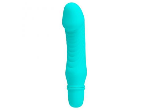 Mini wibrator silikonowy Pretty Love Stev niebieski 10 funkcji - 3