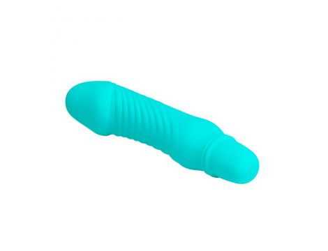 Mini wibrator silikonowy Pretty Love Stev niebieski 10 funkcji - 4