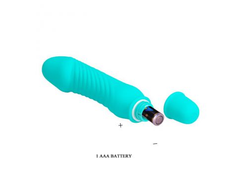 Mini wibrator silikonowy Pretty Love Stev niebieski 10 funkcji - 7
