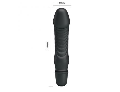 Wibrator mini silikonowy Pretty Love Stev czarny 10 funkcji - 6