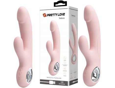 Wibrator punktu G Pretty Love Selene różowy USB 7 trybów