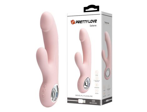 Wibrator punktu G Pretty Love Selene różowy USB 7 trybów - 2