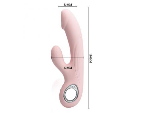 Wibrator punktu G Pretty Love Selene różowy USB 7 trybów - 7