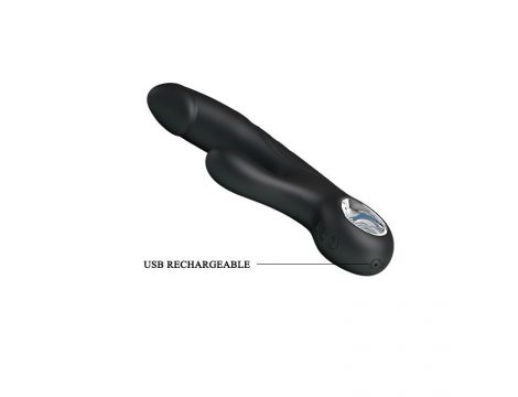 Wibrator punktu G Pretty Love Selene czarny USB 7 trybów - 7