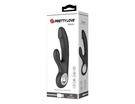 Wibrator punktu G Pretty Love Selene czarny USB 7 trybów - 9