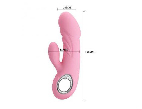 Wibrator punktu G Pretty Love Ansel różowy USB 7 trybów - 6