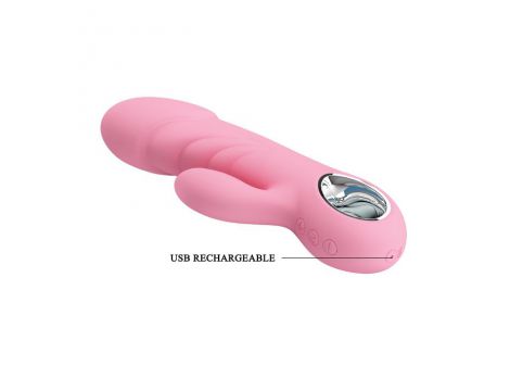 Wibrator punktu G Pretty Love Ansel różowy USB 7 trybów - 8