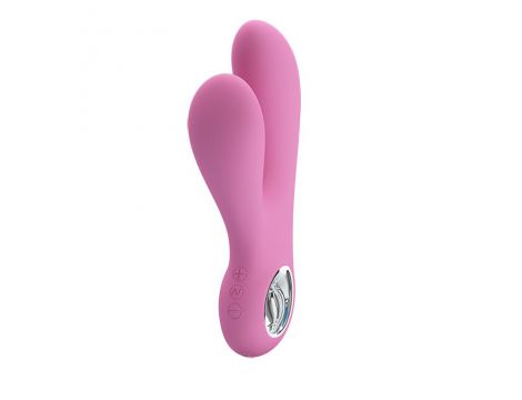 Wibrator punktu G Pretty Love Canrol różowy USB 17 cm - 4