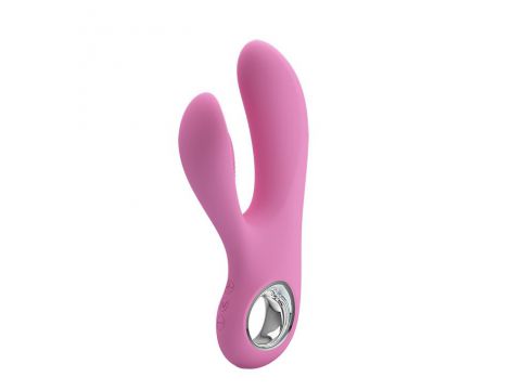 Wibrator punktu G Pretty Love Canrol różowy USB 17 cm - 5