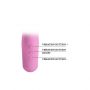 Wibrator punktu G Pretty Love Canrol różowy USB 17 cm - 8