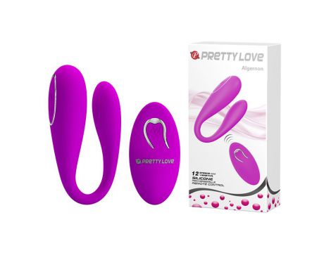Pretty Love Algernon Fioletowy USB 12 Funkcji