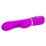 Wibrator króliczek punktu G Pretty Love Ternence fioletowy USB - 5