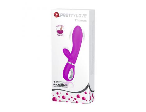Wibrator punktu G króliczek Pretty Love Thomas fioletowy USB - 8