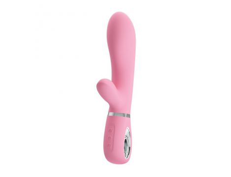 Wibrator punktu G króliczek silikonowy Pretty Love Thomas różowy USB - 3