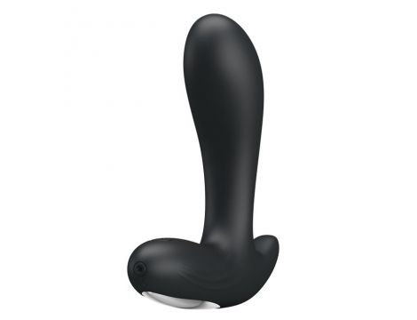 Wibrujący masażer prostaty Pretty Love Backie czarny USB - 3