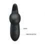 Wibrujący masażer prostaty Pretty Love Backie czarny USB - 7