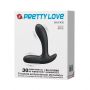 Wibrujący masażer prostaty Pretty Love Backie czarny USB - 9