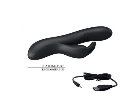Wibrator króliczek silikonowy Pretty Love Dylan USB 21 cm - 8