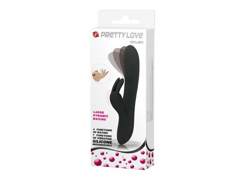 Wibrator króliczek silikonowy Pretty Love Dylan USB 21 cm - 9