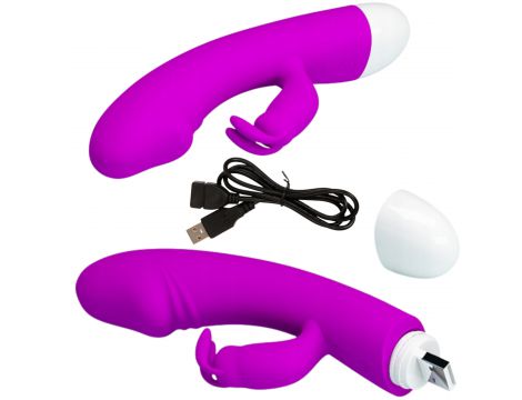Wibrator króliczek Pretty Love Will USB 30 trybów 18 cm - 10