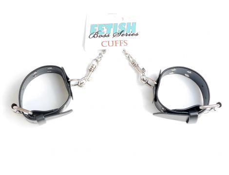 Kajdanki z ćwiekami 4 cm Fetish B Series - 7