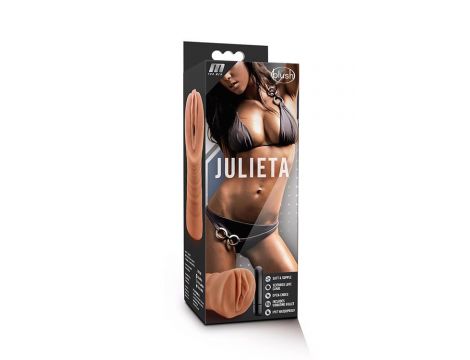Realistyczny masturbator Julieta Mocha Blush z wibracją