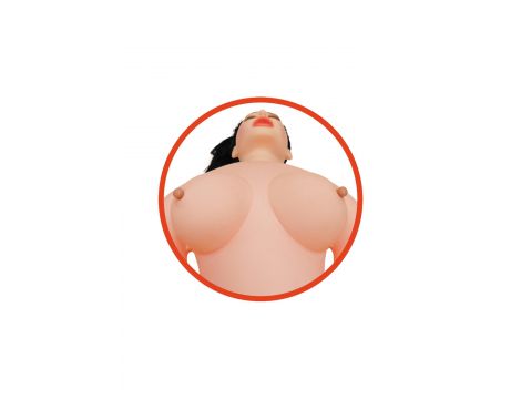 Lalka dmuchana Angelina 3D wibrująca LaLa - 12
