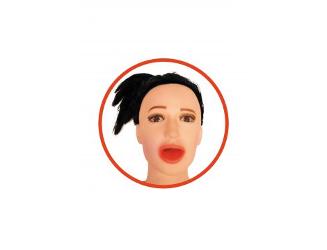 Lalka dmuchana Angelina 3D wibrująca LaLa - 17