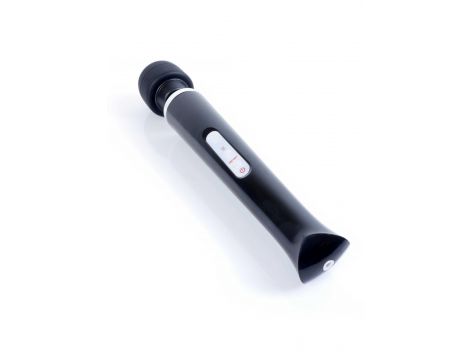 Stymulator łechtaczki Magic Wand silikonowy czarny USB 10 funkcji - 6