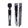 Stymulator łechtaczki Magic Wand silikonowy czarny USB 10 funkcji - 2