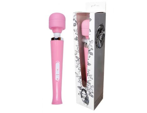 Masażer Magic Massager Wand USB różowy 10 funkcji